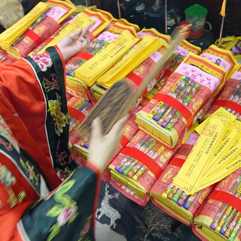 祈福法事現場紀錄